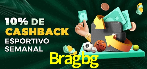 10% de bônus de cashback na Bragbg